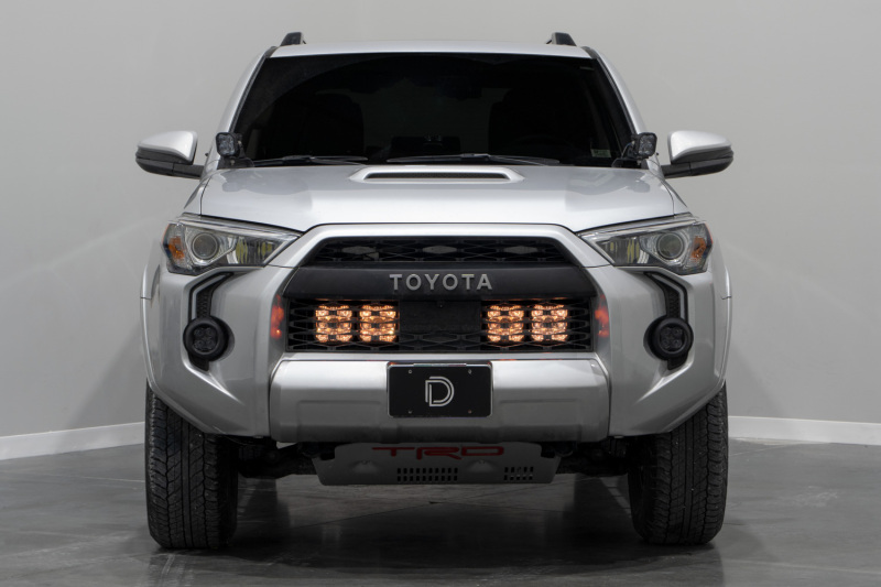 Toyota 4Runner LED Grille Kit - Diode Dynamics - SS5 Stealth - White - `14-`24